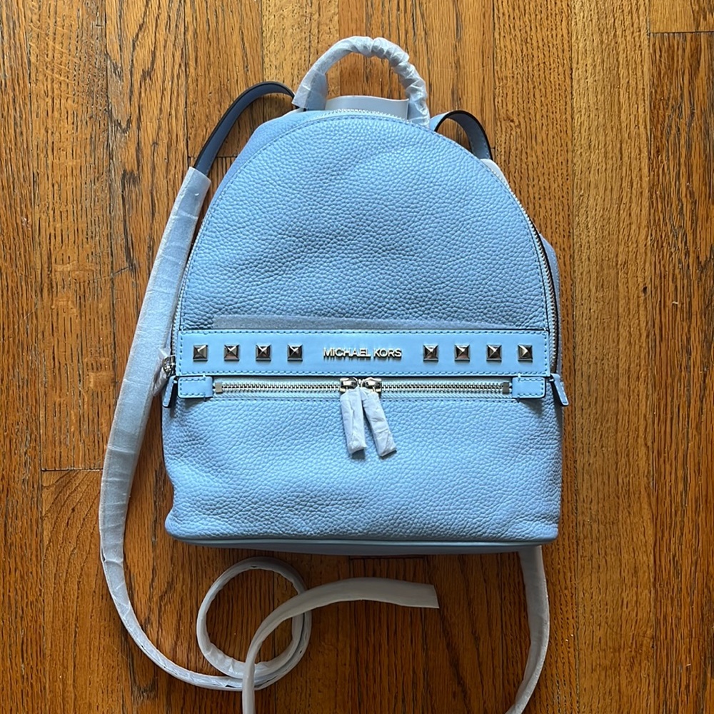 michael kors mini leather backpack